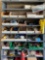shelves and contents TR5414 soldering wire etc