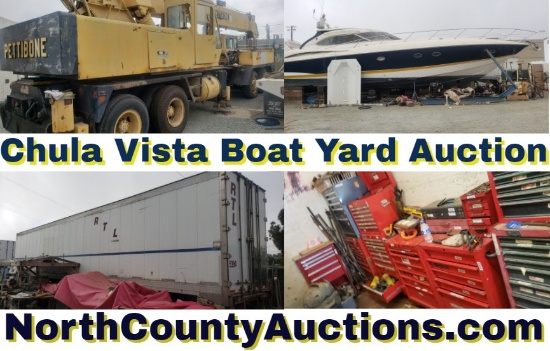 Boat Yard San Diego Tool Auction