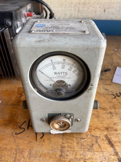 Wattmeter Bird with models VHF