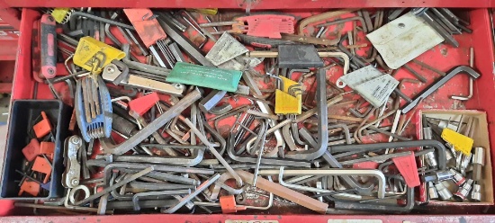 Drawer Contents, Allen Wrench Lot, TR5414