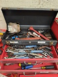 Toolbox Full of Screwdrivers, Wrenches, Grinding Wheels, Spray Guns, TR5414