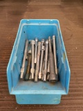 Lot of socket wrench extenders