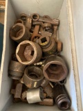 Box of large sockets