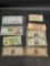 Currency Lot, American $1 $2 Bills, Papua New Guinea, Philippines, South Africa, Saddam Hussain