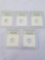 0.10 Carat Says Authentic Natural Diamond Crystal Cube Slabed 5 Units