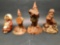 Tom Clark Vintage Gnome Scultpures, 4 Units