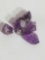 33.6 Ct. Uncut Amethyst Lot Deep Purple Natural Stone