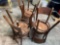 Set of 6 wooden chairs