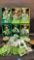 Saint Pattys Day Lot, St. Patricks Collection Porcelain Dolls, Necklaces, Coin Banks