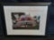 Signed & Framed Classic Car Photo, 25in Wide