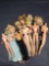 Vintage Barbie bodies and heads.