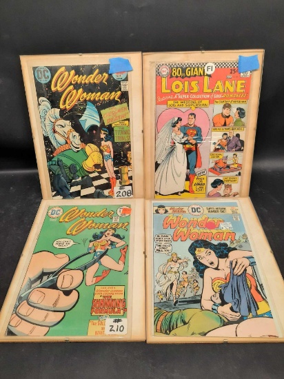 DC Comics, Wonder Woman #208, #210, #223, Superman Lois Lane #68, 4 Units