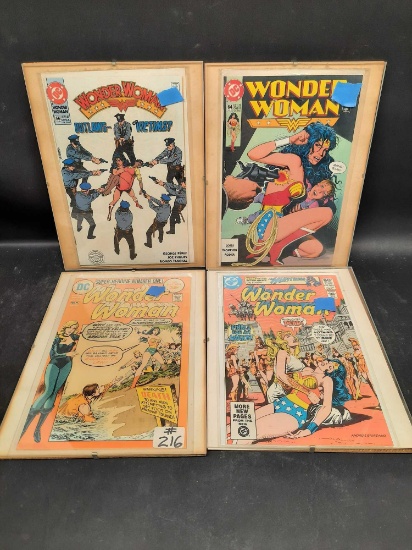 DC Comics Wonderwoman #56 #64 #216 #286, 4 Units