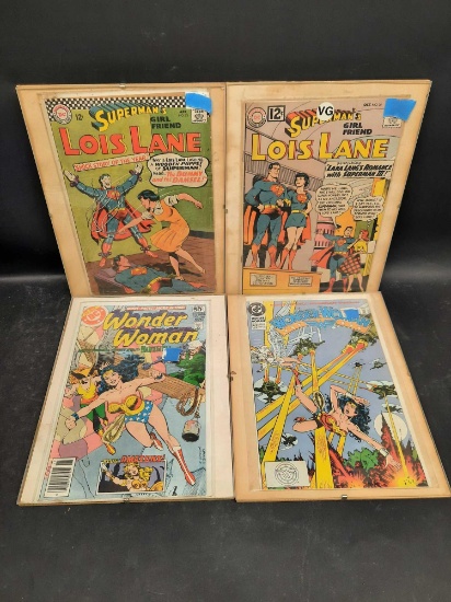 DC Comics Supermans Girlfriend #36 #73, Wonder Woman #43 #249, 4 Units