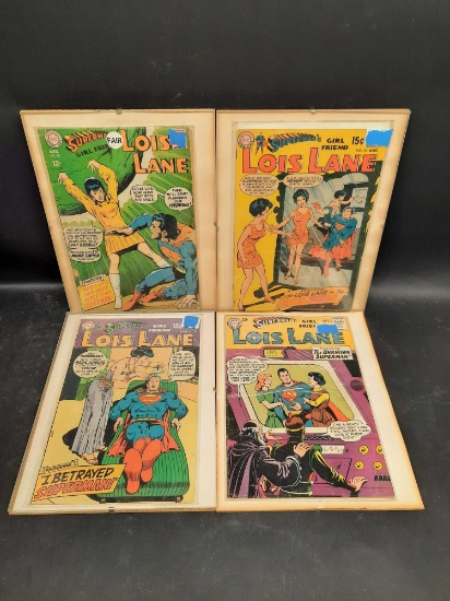 DC Comics Supermans Girlfriend Lois Lane #49 #85 #94 #98, 4 Units