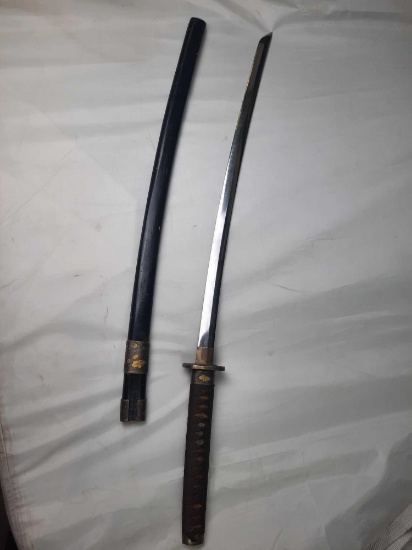Wall Hanger Katana Samuri Sword w/ Engraving