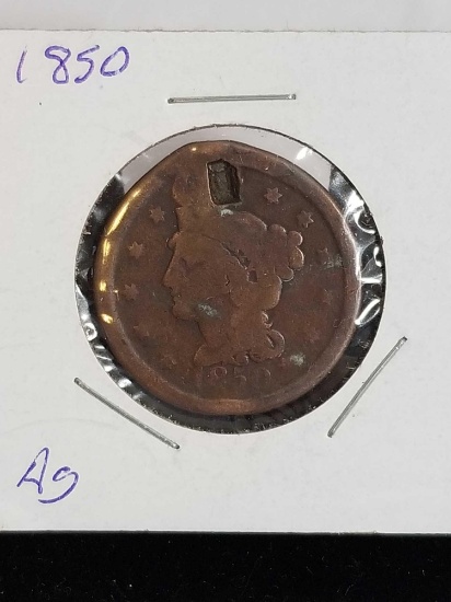 1850 Large Cent