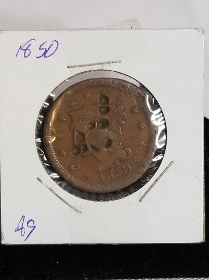 1850 Large Cent