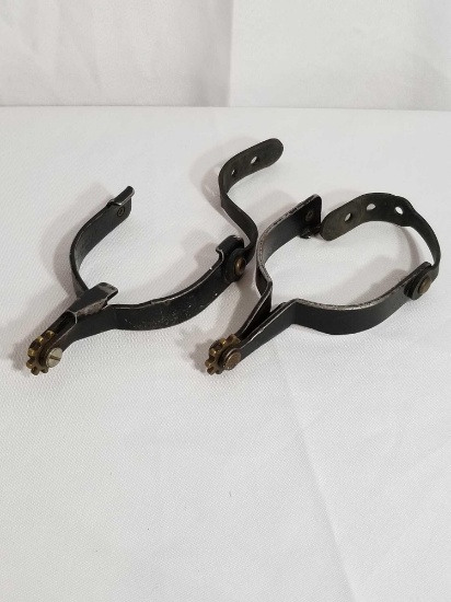 Vintage Richmart Metal Brass Spurs