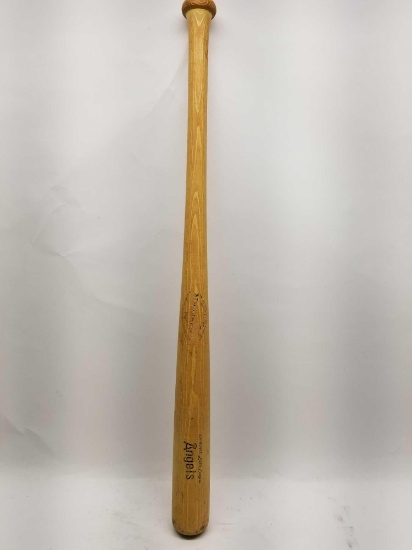 Vintage California Angels Wood Baseball Bat
