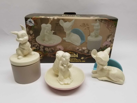 Disney Bambi Desk Accessory Set Limited Edition in Box