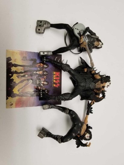 Kiss Action Figures 3 Units