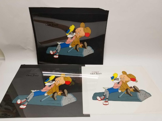 1997 Chuck Jones Warner Bros. Cel 3 Units