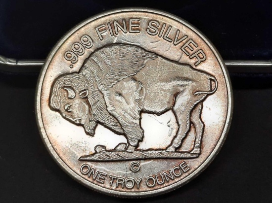 .999 Fine Silver Troy Oz Buffalo Nickel, U.S. Mint
