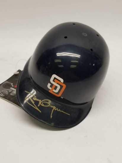 Tony Gwynn Signed Mini Helmet