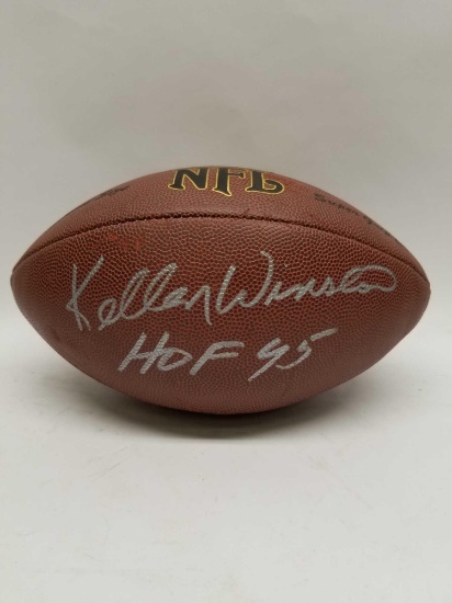 Kellen Winslow Signed Wilson Football