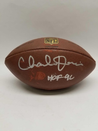 Signed Wilson Football Charlie Joiner