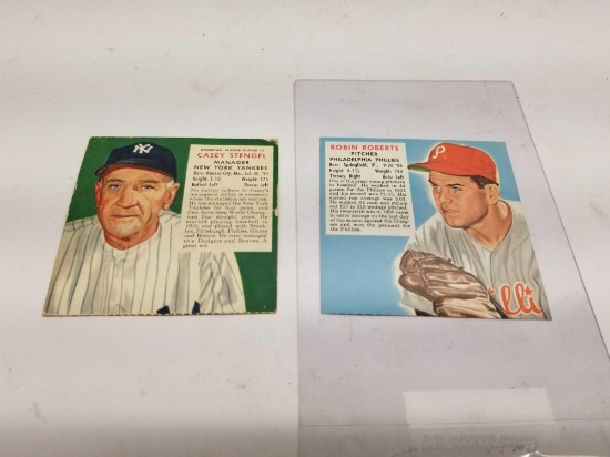 1952 1953 Red Man Tobacco Cards 2 Units