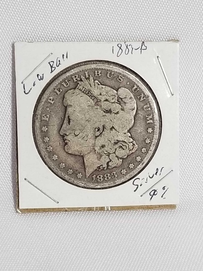 1883 Morgan Silver Dollar Low Ball 90% Silver