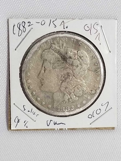 1882 O Morgan Silver Dollar O/S O/O?