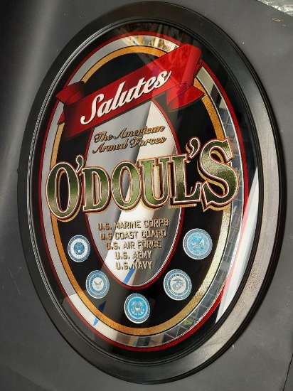 Odoules Salutes Military Branches Mirror 25in Tall