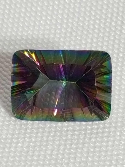6.89 Ct. Rare Mystic Topaz Natural Mined Stone