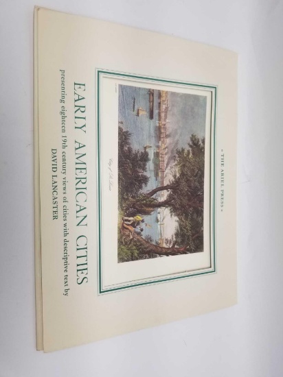 Early American Cities Lithograph Set