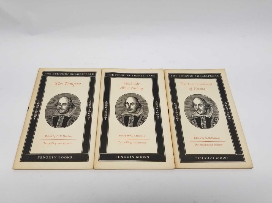 1958 Shakespeare Paperback Books 3 Units