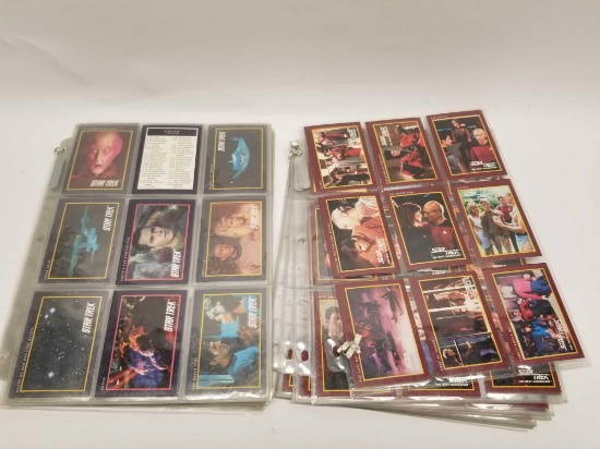 1991 Star Trek Trading Cards in Pages