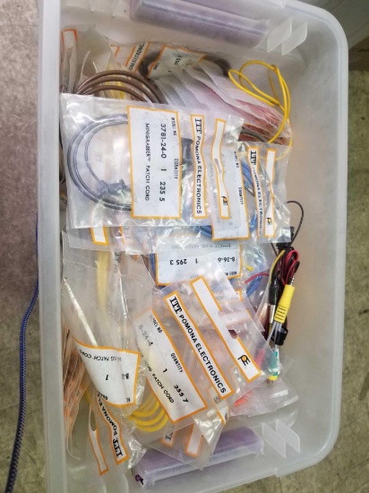 Bin Full of Patch Cords