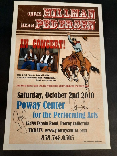 Chris Hillman, Herb Pederson poster