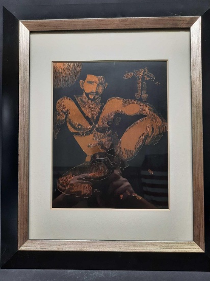 Remembering A.P. Copper Foil Engraving