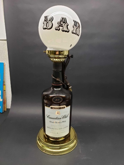 Canadian club Whiskey Bar light