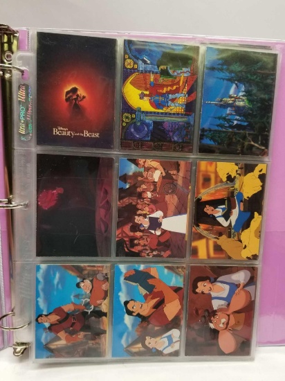 Disney Beauty and the Beast Cards in Pages