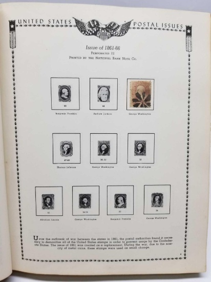 All American Stamp Book 1847-1956