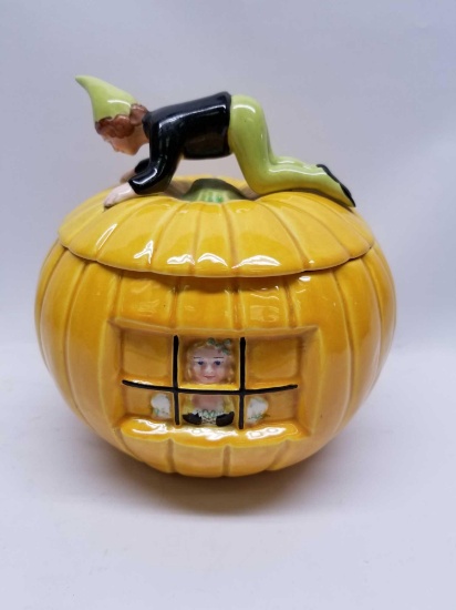 Vallona Starr Peter Pumpkin Eater Cookie Jar