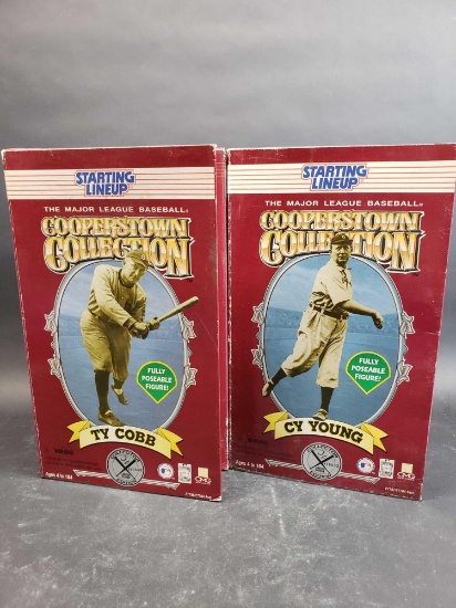 Cooperstown collection Ty Cobb and Cy Young