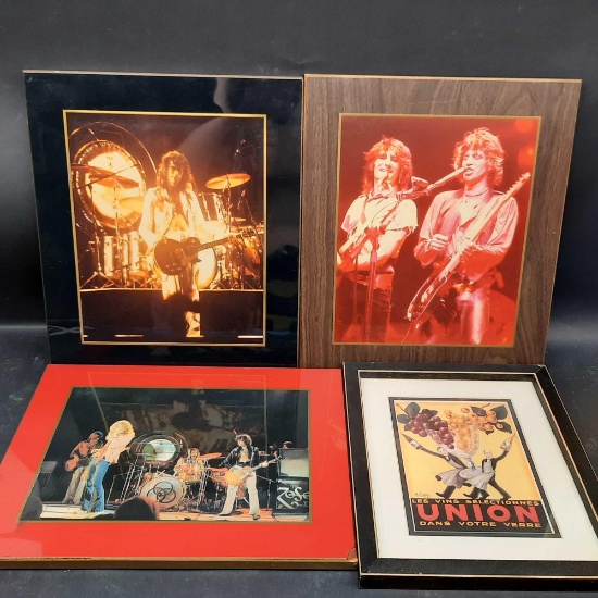 Rock n Roll Photos, Les Vins Selectionnes Union, 4 Units