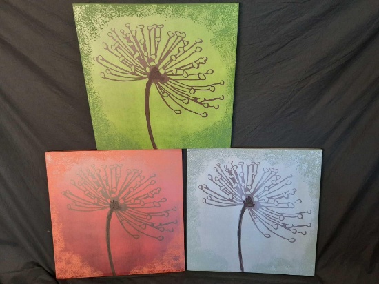 Corporate Tree Artwork 25in Tall, 3 Units