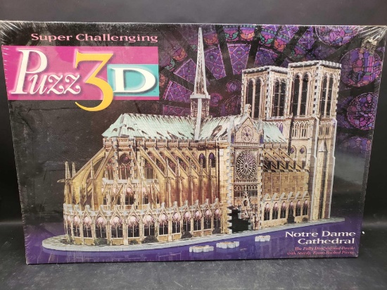 3D Puzzle Norte Dame Cathedral and Wood Apache kit